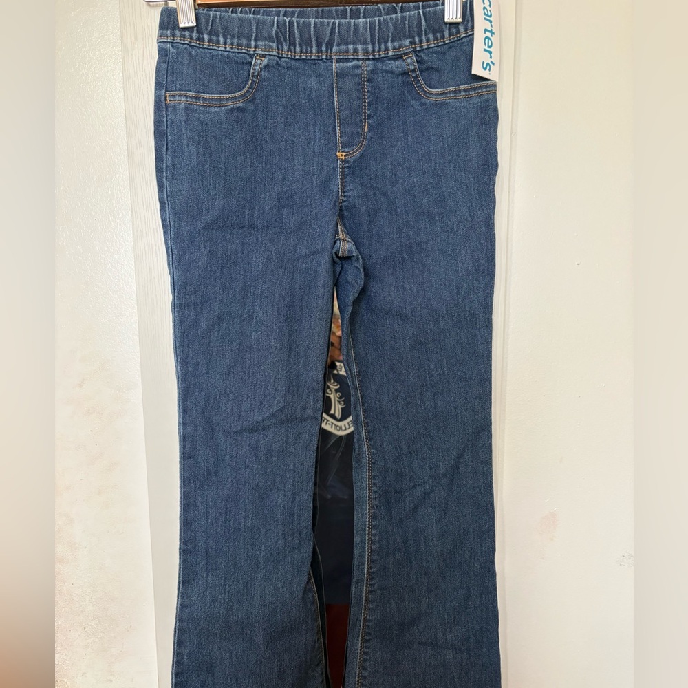 Carter's Girls Dark Blue Stretch Flare Jeans